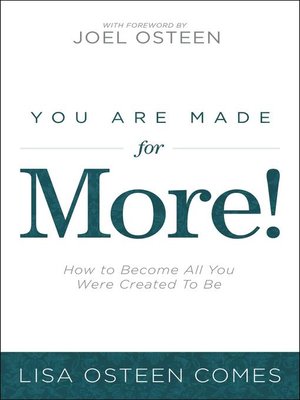 cover image of You Are Made for More!